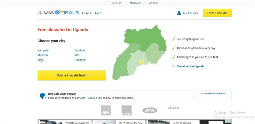 Classifieds in Uganda