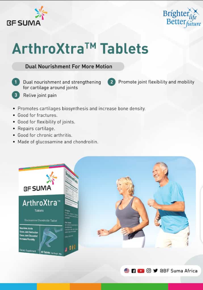 Bone treatment in Uganda – ArthroXtra tablets