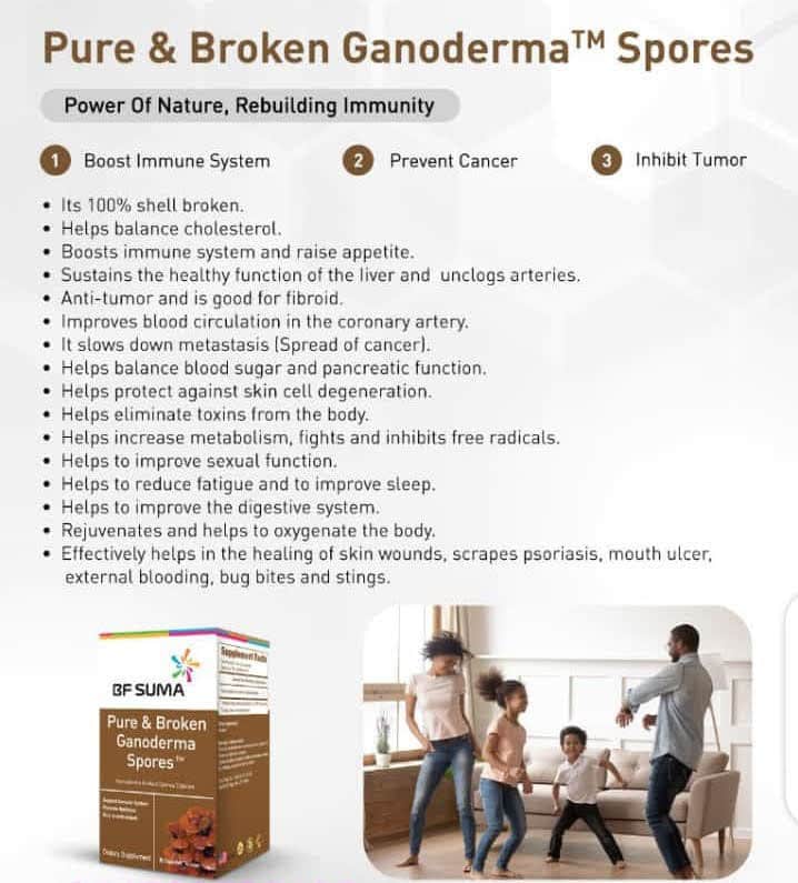 Immune system boosters – Pure & Broken Garnoderma Spores