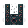 Music system for hire