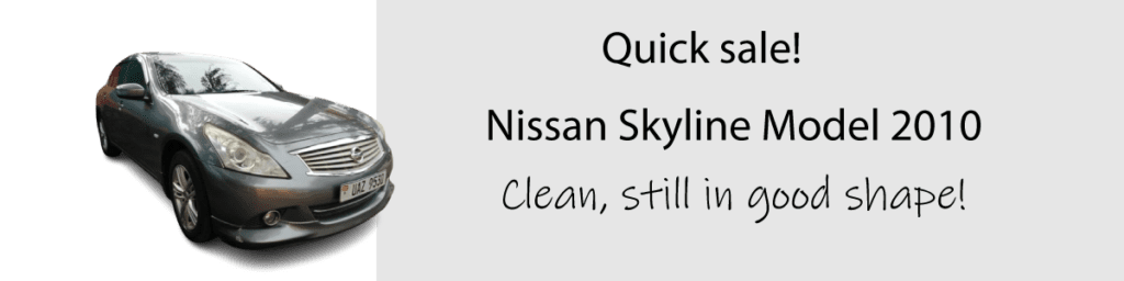 Nissan Skyline for sale
