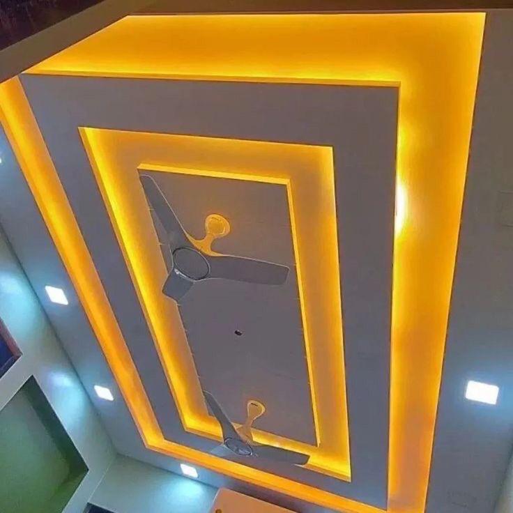 Interior designing gypsum ceiling