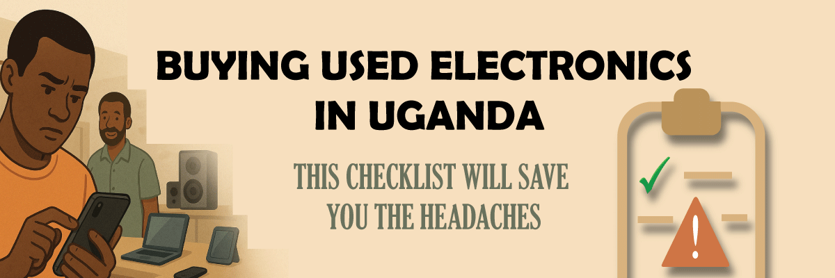 Buying used electronics in Uganda – This checklist will save the headaches