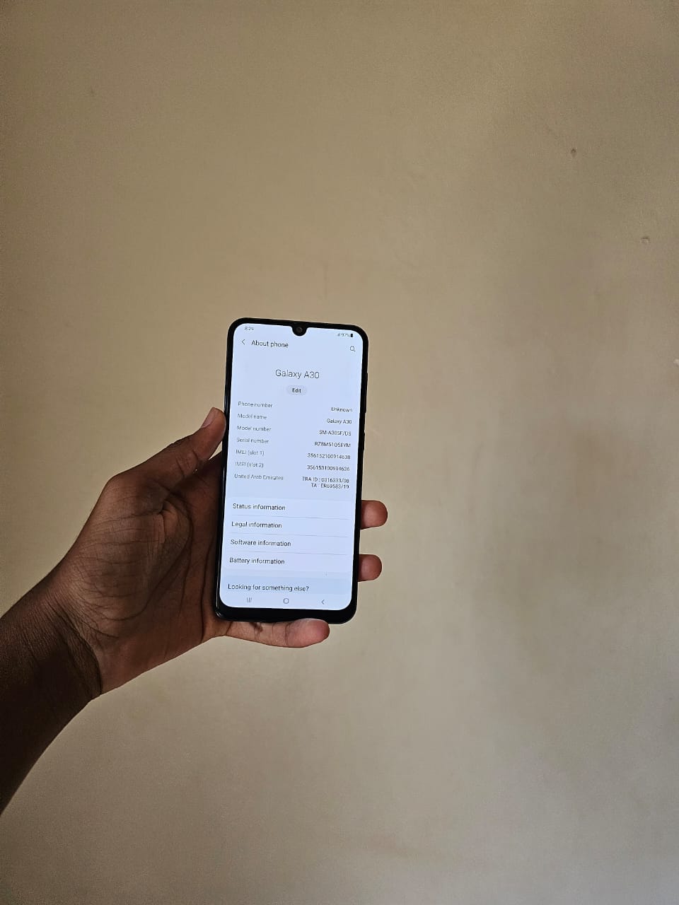 Sumsung a30