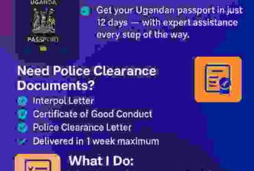 Ugandan Passport & Interpol Letter Assistance